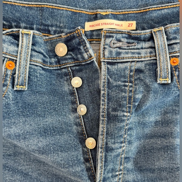 NWOT Levi’s Ribcage Straight Ankle Jeans – Women’s Size 27 (W27 L27) NWOT Jeans - Picture 3 of 10